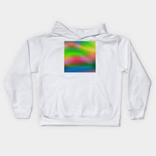 pink blue green texture art Kids Hoodie